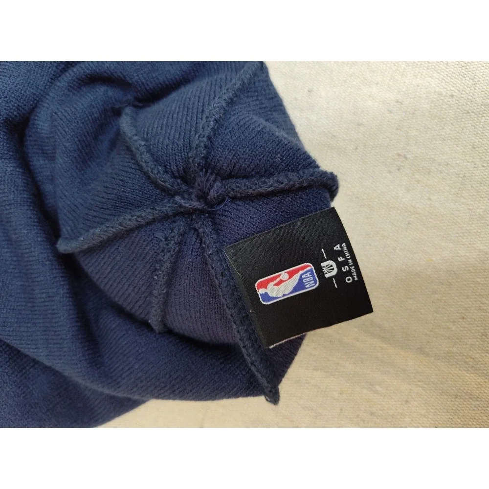 NBA National Basketball Association Kids Knit Beanie Pom Pom Hat Navy Blue‎ OSFM